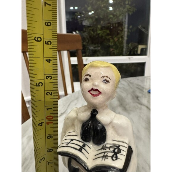 4 VTG Choir Boys Praying Singing MCM Christmas - Picture 6 of 6